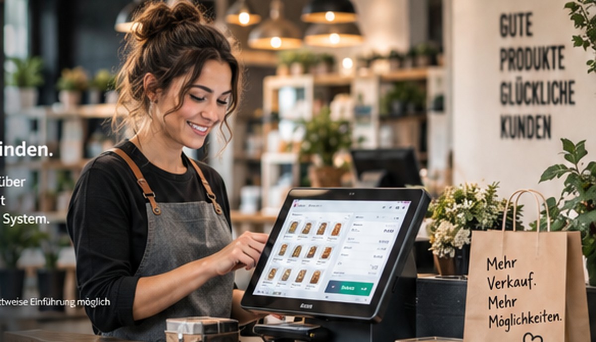 Einzelhandel mit digitaler Kasse und Odoo Point of Sale